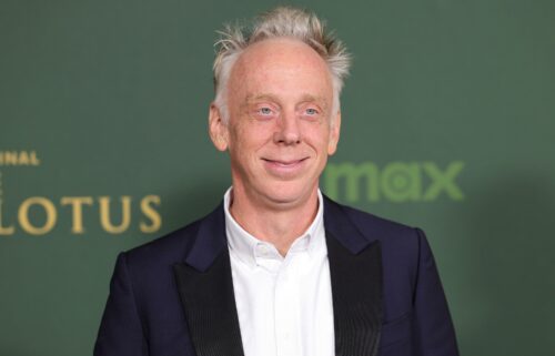 Mike White arrives at the Los Angeles Premiere Of HBO Original Series "The White Lotus" Season 3 at Paramount Theatre on February 10