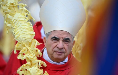 Italian Cardinal Giovanni Angelo Becciu
