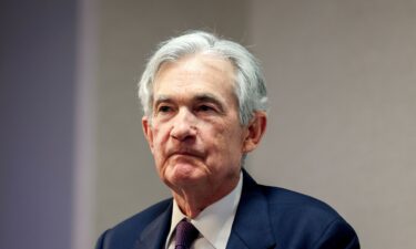 President Donald Trump said on April 23 that Federal Reserve Chair Jerome Powell has kept interest rates too high. Powell is seen here on April 4.