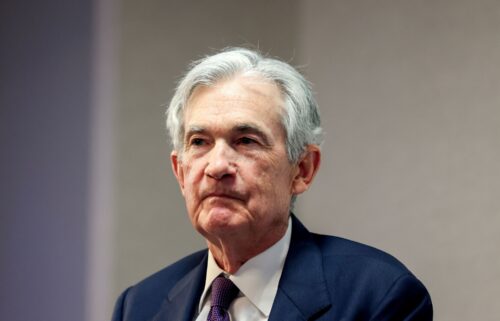 President Donald Trump said on April 23 that Federal Reserve Chair Jerome Powell has kept interest rates too high. Powell is seen here on April 4.