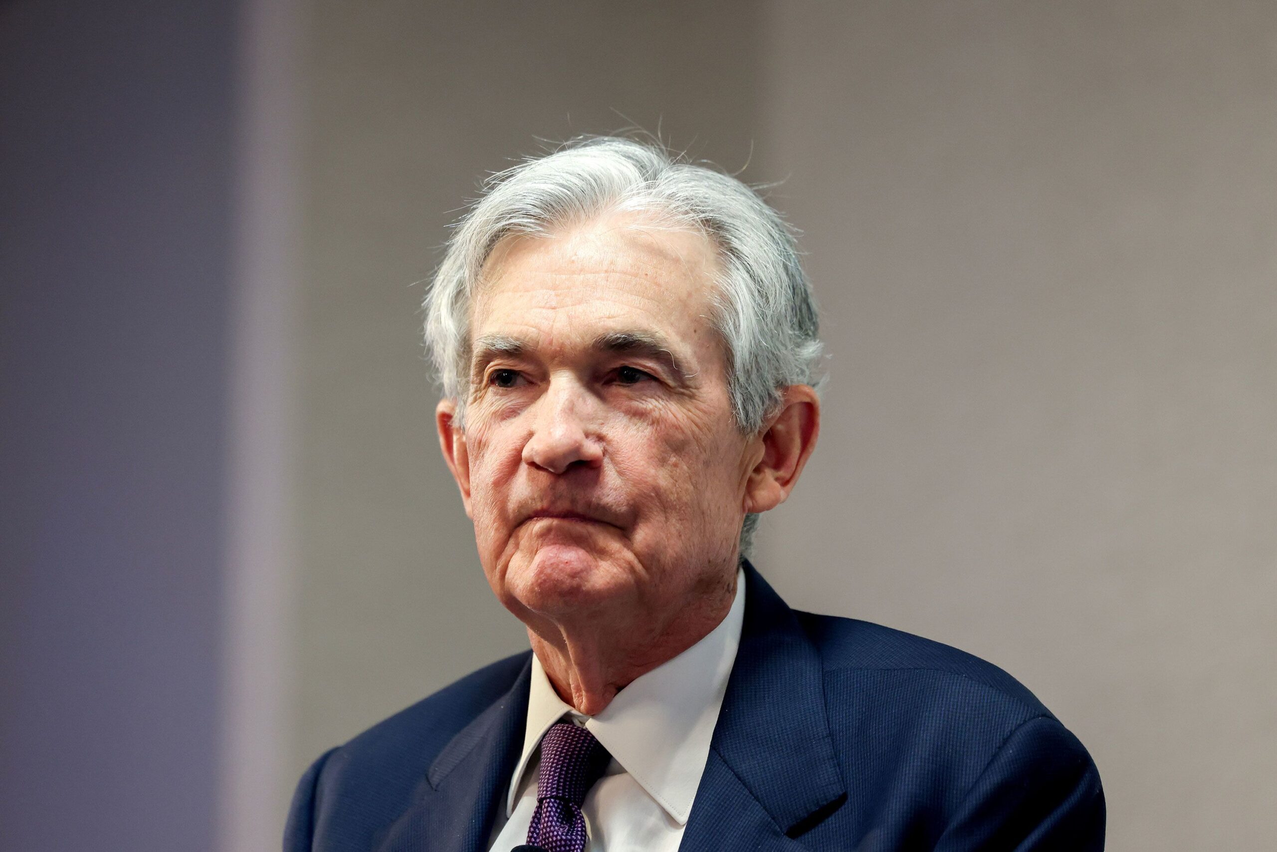 <i>Tierney L. Cross/Bloomberg/Getty Images via CNN Newsource</i><br/>President Donald Trump said on April 23 that Federal Reserve Chair Jerome Powell has kept interest rates too high. Powell is seen here on April 4.