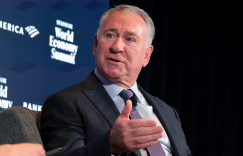Citadel CEO Ken Griffin speaks during the Semafor World Economy Summit on April 23