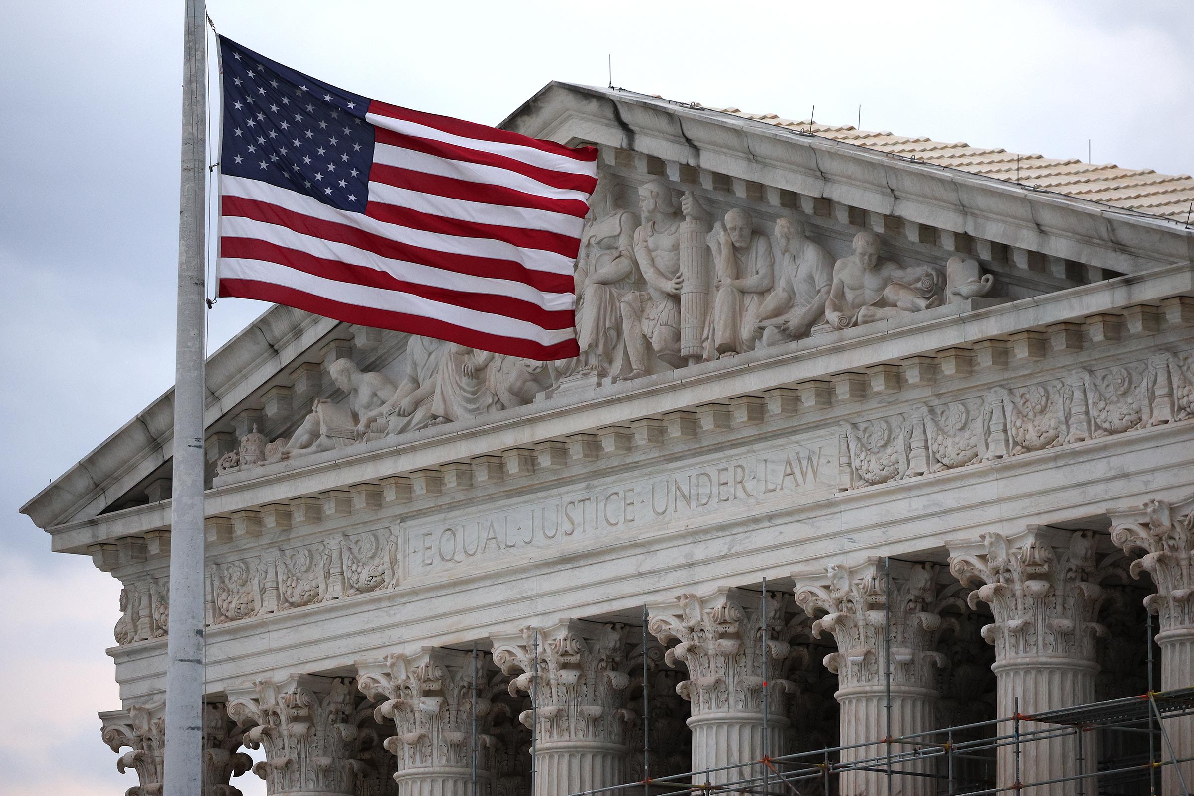 <i>Win McNamee/Getty Images via CNN Newsource</i><br/>The US Supreme Court is shown March 17 in Washington