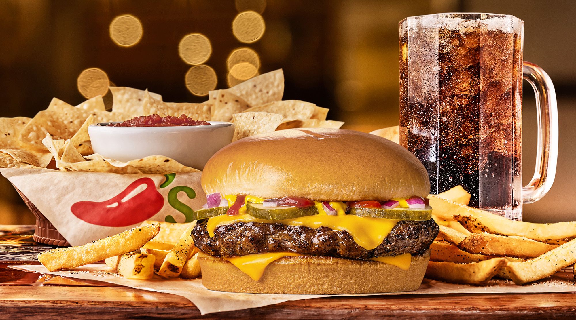 <i>Courtesy Chili's via CNN Newsource</i><br/>Chili's is rolling out a new cheeseburger that resembles a McDonald's Quarter Pounder.