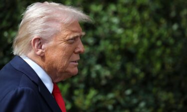 President Donald Trump on April 14
