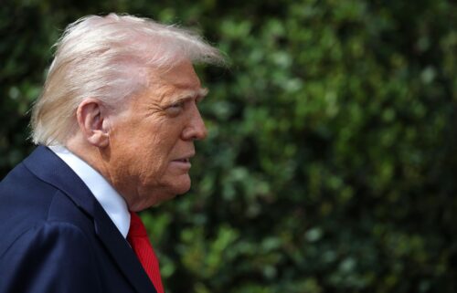 President Donald Trump on April 14