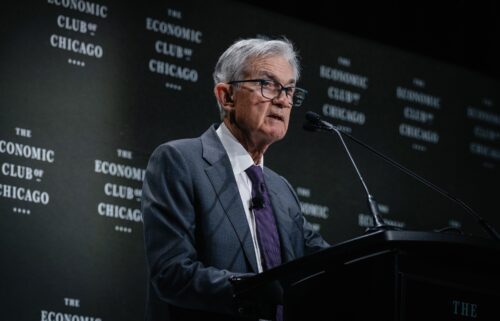 Federal Reserve Chair Jerome Powell issued a stark warning about the US economy during an Economic Club of Chicago event in Chicago on April 16.
