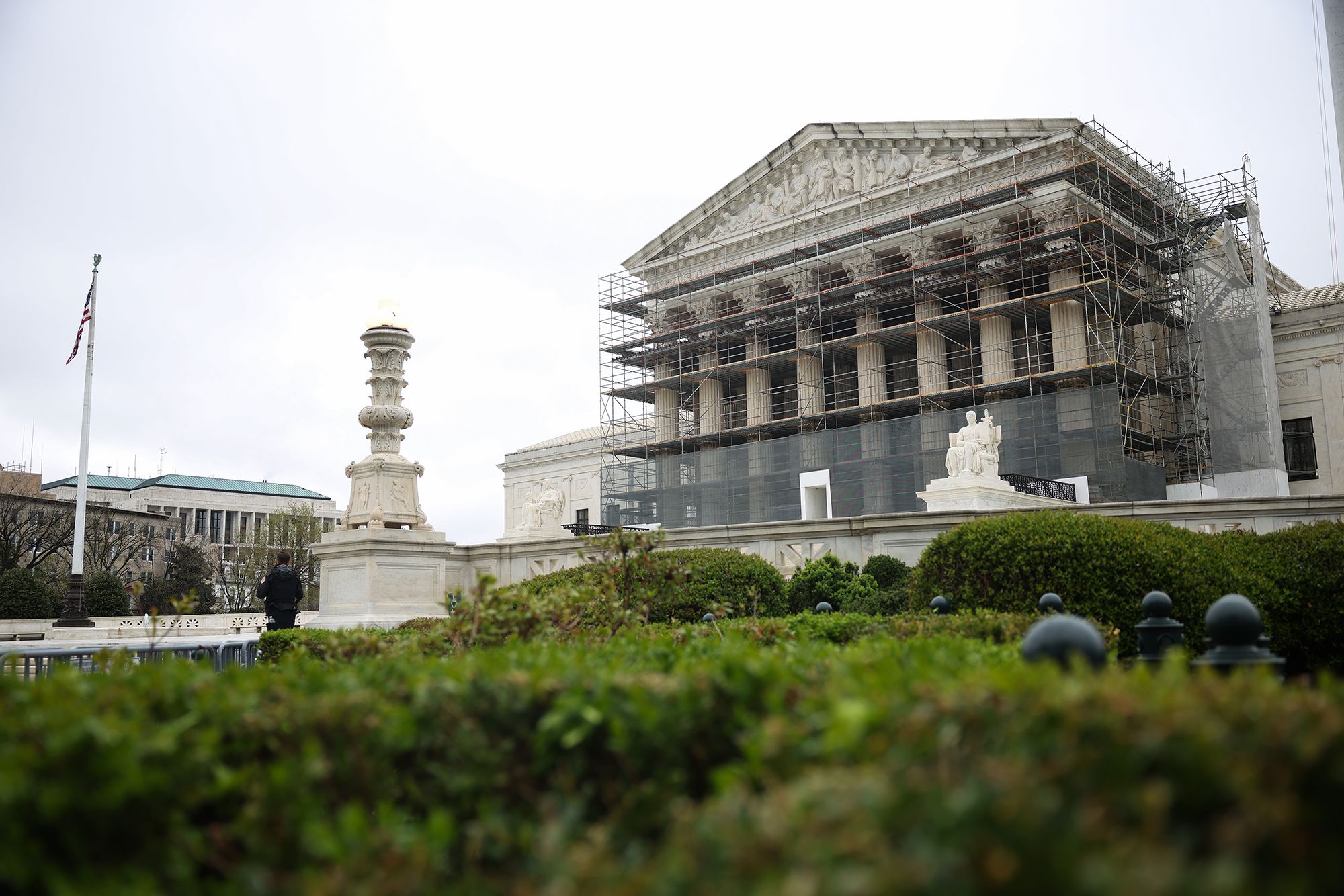 <i>Kayla Bartkowski/Getty Images via CNN Newsource</i><br/>The U.S. Supreme Court is seen on April 07