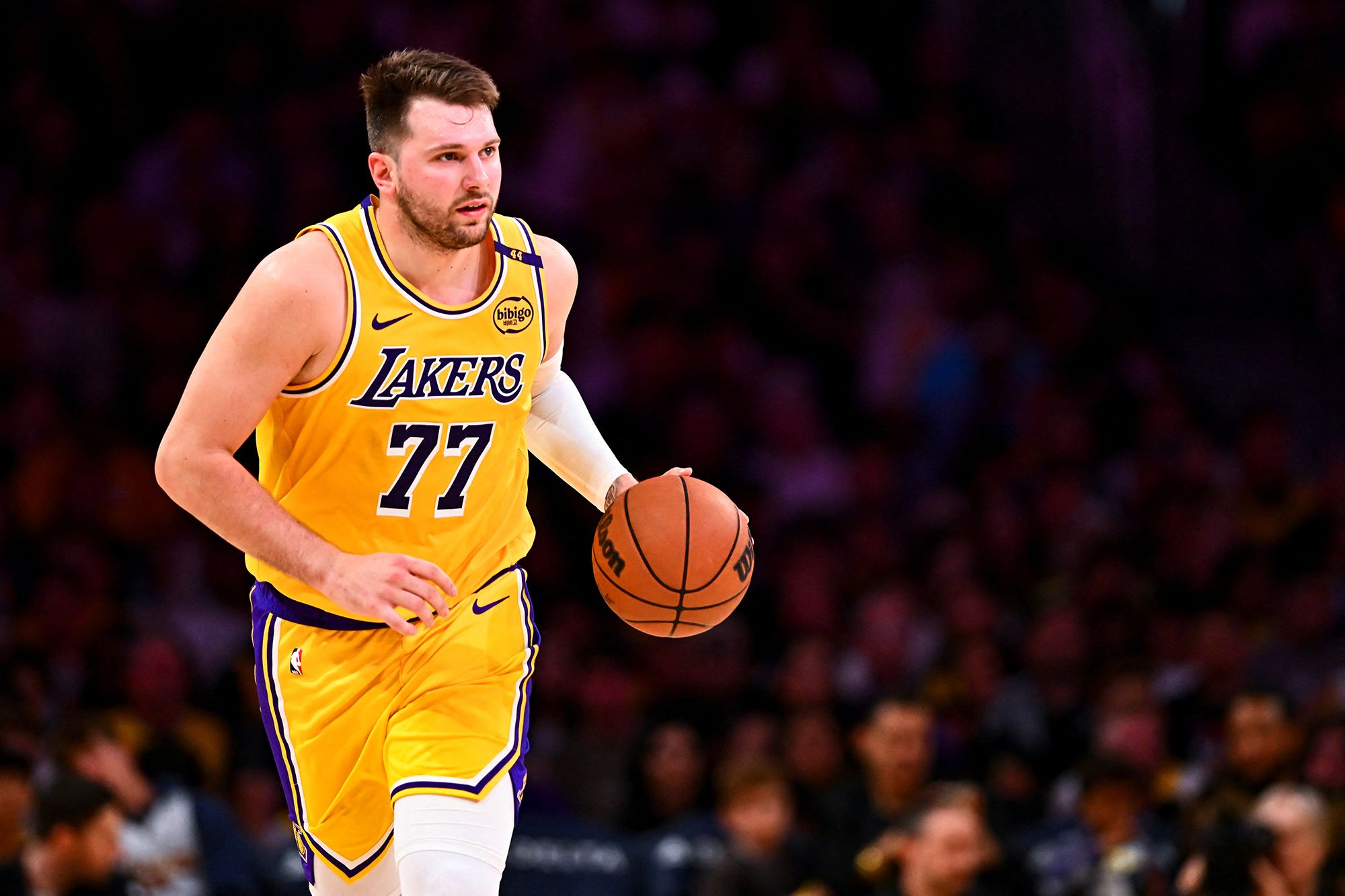 <i>Jerome Miron/Imagn Images/Reuters via CNN Newsource</i><br/>Dončić (left) scored 45 points in his first game back in Dallas earlier this month.