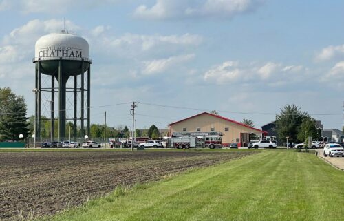 Four people are dead after a vehicle drove through an after-school building in Chatham
