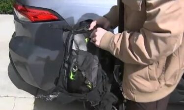 The motorcyclist suffered moderate injuries