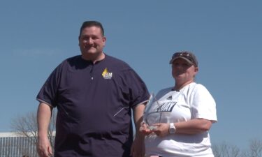 College of Saint Mary softball coach Carolyn Bray was hit in the head by a foul ball during a game in March 2024. After missing the rest of last season