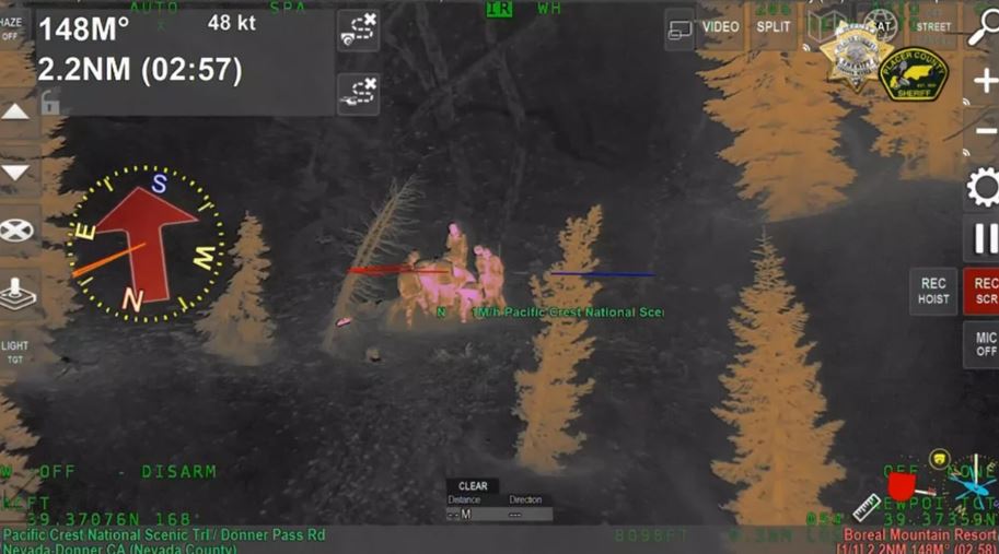 <i>Placer County Sheriff's Office/KOVR/KMAX via CNN Newsource</i><br/>The rescue operation took place in near total darkness
