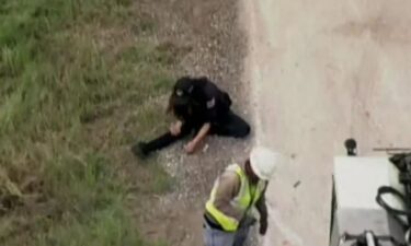 The southbound lanes of 287 in Wise County are shut down near FM-1655 after an 18-wheeler overturned and spilled thousands of dimes all over the roadway Tuesday.