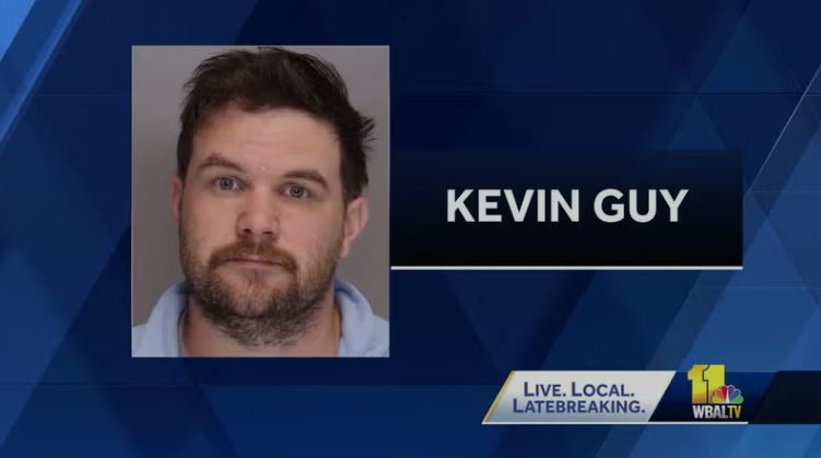 <i>WBAL via CNN Newsource</i><br/>Police charging documents state that Kevin Blair Guy