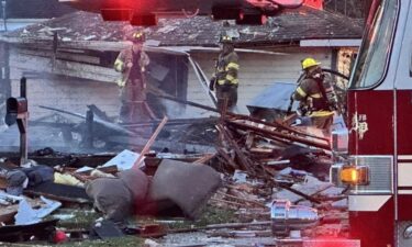 Two people were hospitalized following a house explosion in Southgate early Thursday morning.