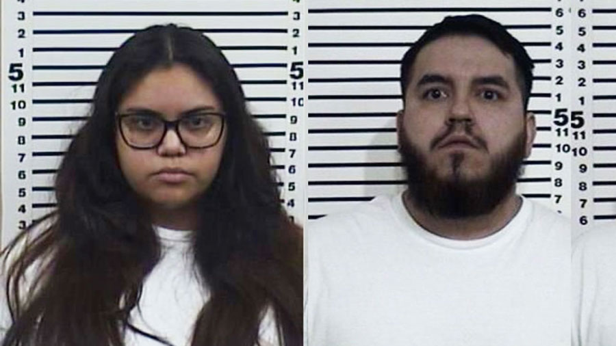 <i>EAST IDAHO NEWS/Bonneville County Jail via CNN Newsource</i><br/>(Left) Casandra Alvarez and (Right) Cristian Balderrama were arrested after selling marijuana to undercover detective