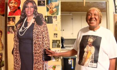 Pip has spent much of his life collecting everything he can tied to Aretha Franklin. His bedroom is packed with records