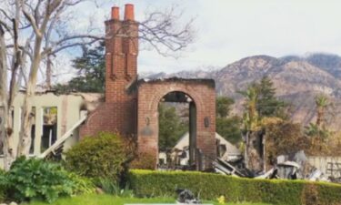 Even though residents who live near the Eaton Fire burn scar still have their homes