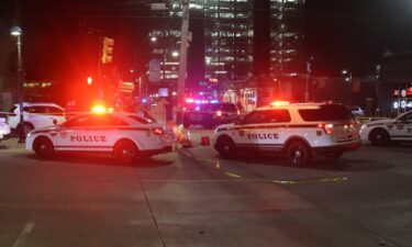 One person is dead and six others injured after a shooting in a crowd in downtown Tulsa.