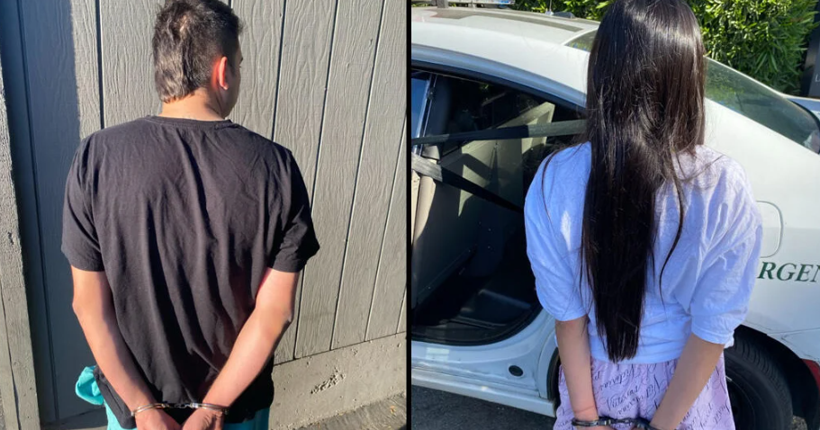 <i>KPIX via CNN Newsource</i><br/>25-year-old Nicholas Beltran and 19-year-old Maria Figueroa were arrested for a retail theft ring suspected of stealing tens of thousands of dollars in beauty products from local stores.