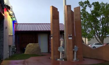 The victims' memorial