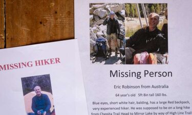 Eric Robinson’s friends and family spread these missing persons fliers after he failed to return from a hike on the Uinta Highline Trail during the summer of 2011.