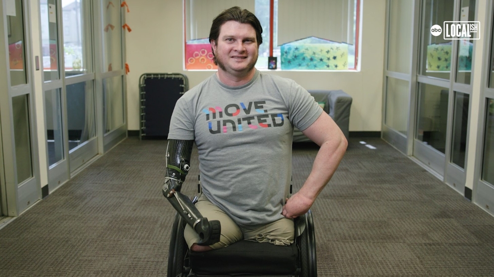 <i>KTRK via CNN Newsource</i><br/>Timothy Brown is enjoying a new sport: Wheelchair Rugby.