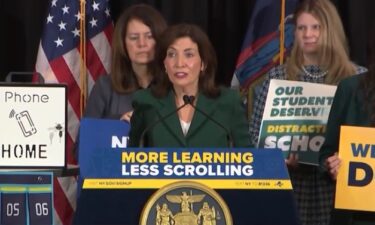 New York is set to become the largest state in the country to ban cellphones in schools. The ban will apply to all K-12 schools in public school districts