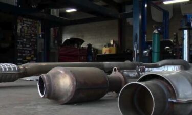 The Department of Justice said 33-year-old Tou Sue Vang of Sacramento was sentenced to 12 years in prison for transporting thousands of stolen catalytic converters across state lines along with laundering money and other crimes