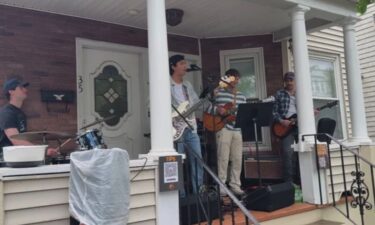 The rain couldn't dampen the energy on the streets of Somerville as music lovers flocked to this year's PorchFest