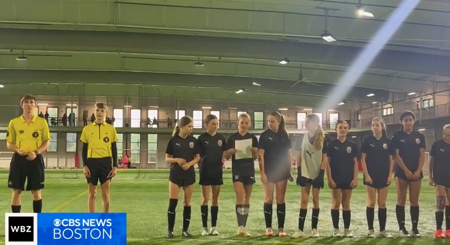 <i>WBZ via CNN Newsource</i><br/>Massachusetts Youth Soccer now has a new code of conduct kicking in