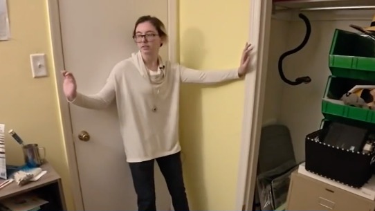 <i>WPVI via CNN Newsource</i><br/>Sam Rojas was enjoying his afternoon at home when he heard weird noises at the back door and continuous knocks at the front. Eventually