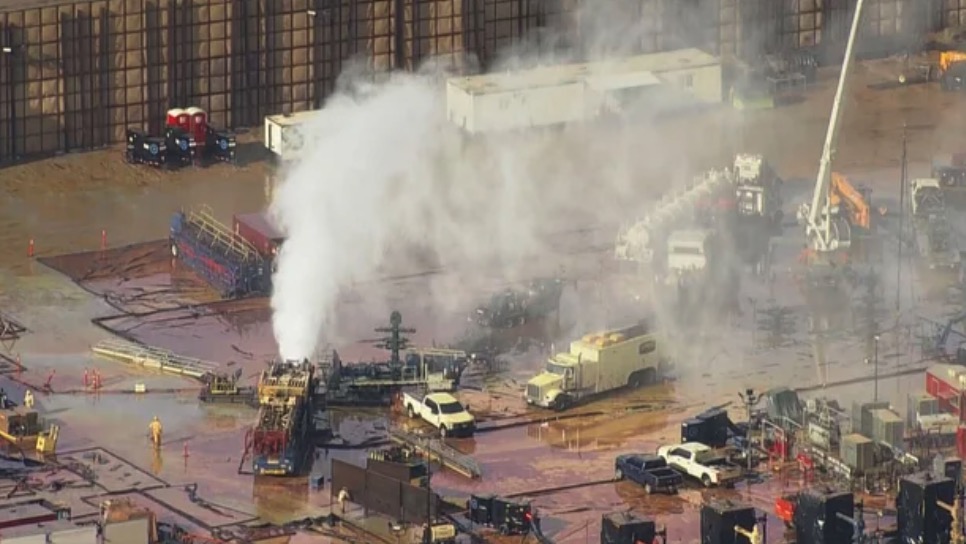 <i>KCNC via CNN Newsource</i><br/>Chevron said it could take five years to clean up the impacts of an oil spill in Colorado. Last month