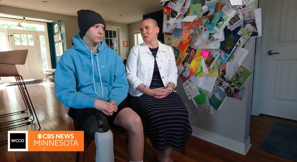 <i>WCCO via CNN Newsource</i><br/>Tommy Schweinitz's parents went from soccer parents