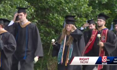 As Bentley University students embarked on a major milestone in their lives on May 17 morning — college graduation