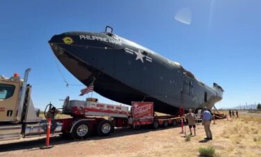 A big — really big — piece of aviation history has been crawling along Pima County roads the past few days. It’s part of the largest flying boat that ever made regular flights The Martin Mars Flying boat is so big