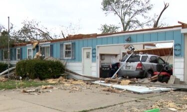 After surveying Dodge County tornado damage
