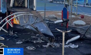 A second fire at an Outer Richmond elementary school has families wondering if it's foul play. The fire destroyed a playground's equipment at Lafayette Elementary School late May 18