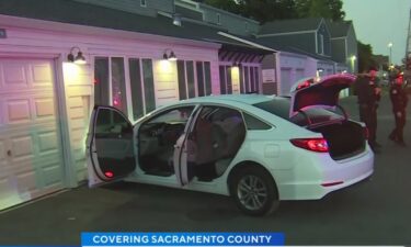 A chase ended with a car hitting an apartment near Sacramento early May 20. Sacramento County Sheriff's Office deputies say they started chasing a suspect near Gerber and Power Inn roads around 5 a.m.