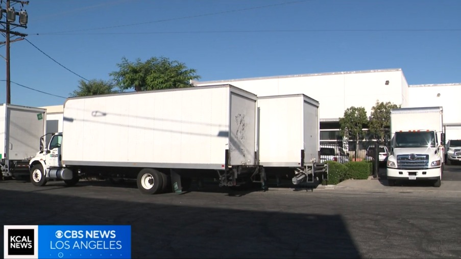 <i>KCAL/KCBS via CNN Newsource</i><br/>Authorities in Los Angeles County seized more than 100