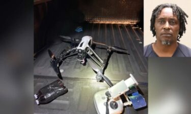 Kaheid Ash is accused of flying a drone into the Martin Correctional Institution.