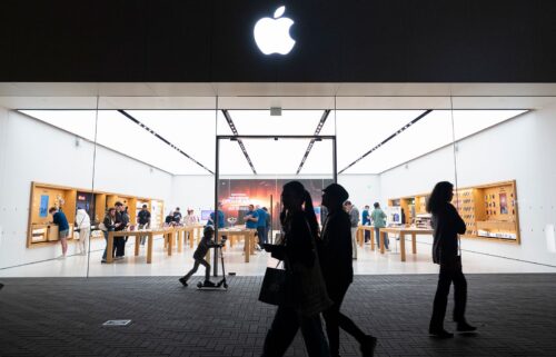 Apple CEO Tim Cook delivers remarks at the start of the Apple Worldwide Developers Conference (WWDC) on June 10
