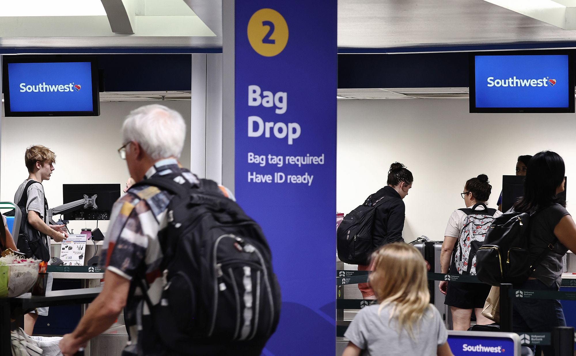 <i>Mario Tama/Getty Images via CNN Newsource</i><br/>Southwest Airlines customers will soon have to pay to check a bag.