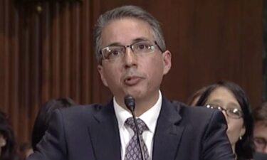 Fernando Rodriguez Jr. speaks before the Senate Judiciary Committee in November 2017.
