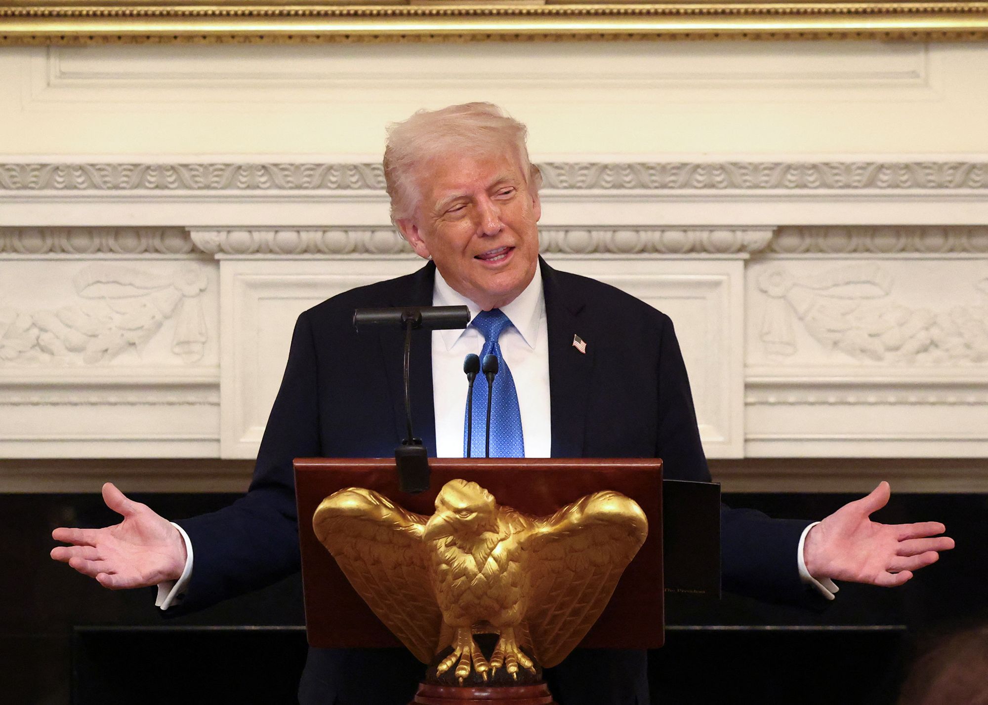 <i>Kevin Lamarque/Reuters via CNN Newsource</i><br/>