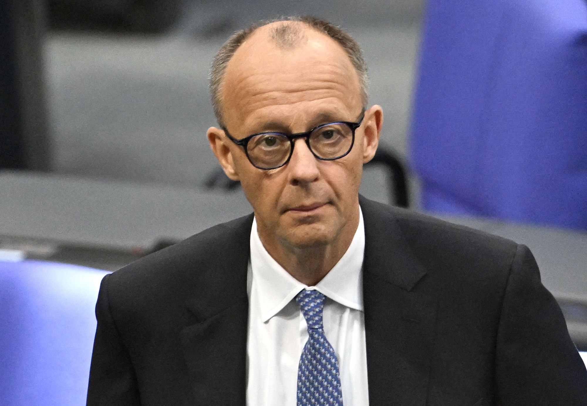 <i>Ralf Hirschberger/AFP/Getty Images via CNN Newsource</i><br/>Friedrich Merz had expected to win the vote in a formality.