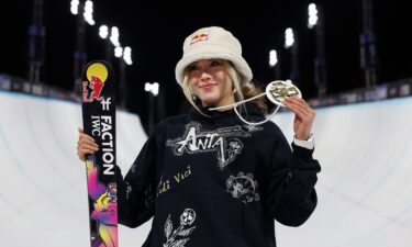 Lindsey Vonn returned to skiing after undergoing a successful partial knee replacement.
