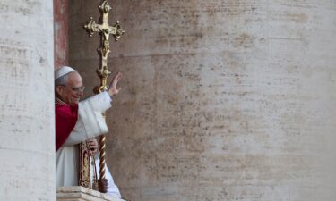 Newly elected Pope Leo XIV