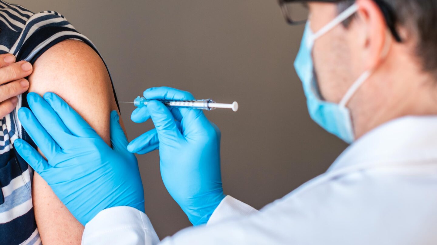<i>Getty Images via CNN Newsource</i><br/>The US Centers for Disease Control and Prevention recommends two doses of the Shingrix vaccine for adults who are immunocompromised or over age 50.